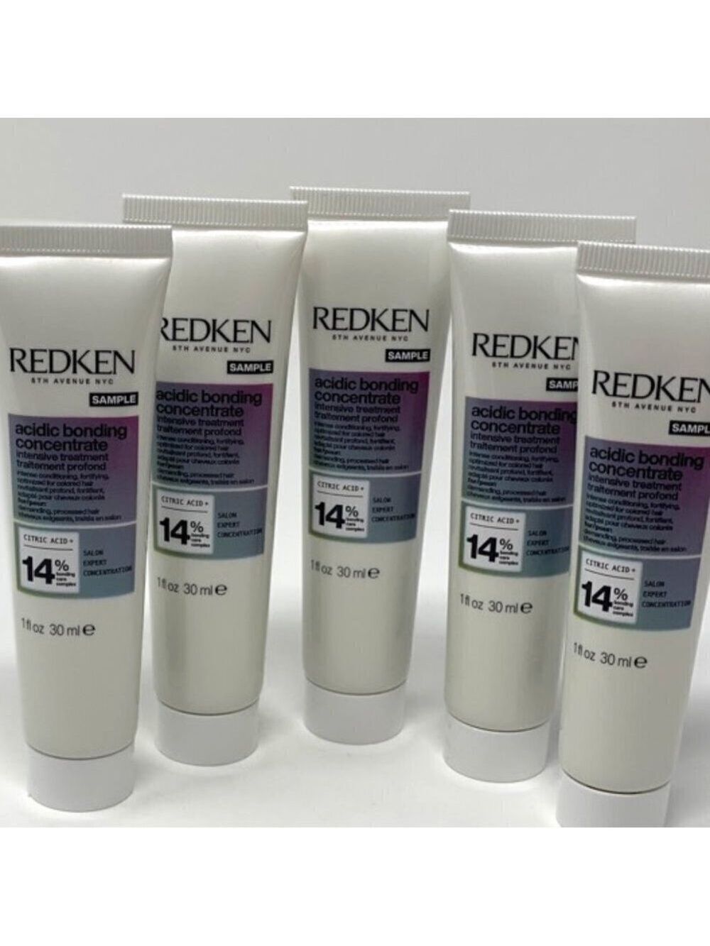 10- Redken acidic bonding concentrate 1 oz NEW  CITRIC Acid 14 % Bond care